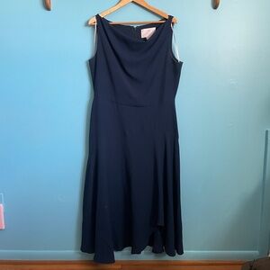 Gal Meets Glam Navy High Low Dress